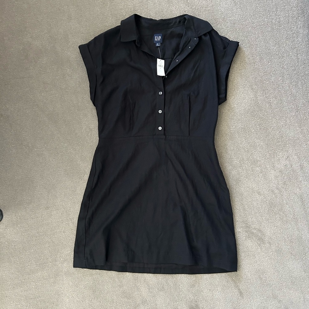 GAP Linen-Blend Shirtdress - Picture 9 of 11